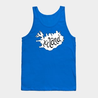 Iceland Outline Tank Top